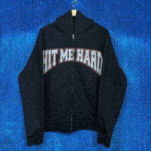 Billie Eilish Hit Me Hard And Soft Tour Zip-Up Hoodie Size Extra Large